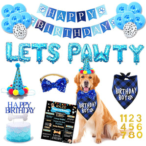 Dog Birthday Party Supplies - Boy