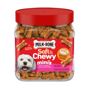 Milk-Bone Soft & Chewy Mini’s Dog Treats, Chicken, 18 Ounce