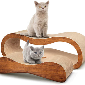 Cat Scratcher 2 in 1  Cardboard Lounge Bed