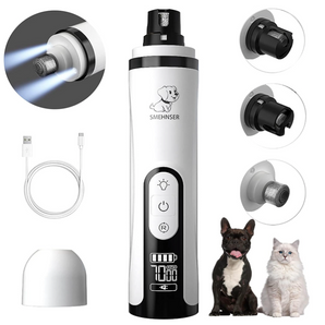 Dog Rechargeable Nail Clippers Grooming Trimmer