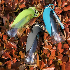 Flip-Up Leaf Portable Pet Water Bottle