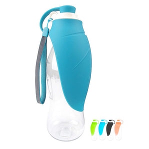 Flip-Up Leaf Portable Pet Water Bottle